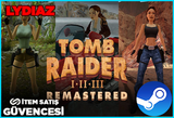 ⭐[GARANTİLİ] TOMB RAİDER 1-2-3 REMASTERED