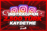 ✨Garantili Türk Kaydetme 2.500 Adet✨