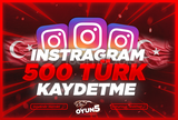 ✨Garantili Türk Kaydetme 500 Adet✨