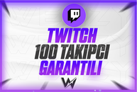⭐[GARANTİLİ] TWİTCH 100 GERÇEK TAKİPÇİ⭐