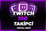 ⭐[GARANTİLİ] TWİTCH 100 TAKİPÇİ