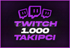 (GARANTİLİ) Twitch 1000 Gerçek Takipçi