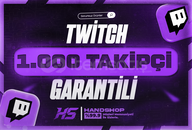 ⭐TWİTCH 1000 GERÇEK TAKİPÇİ⭐
