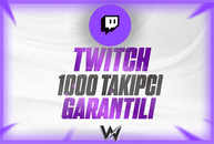 ⭐[GARANTİLİ] TWİTCH 1000 GERÇEK TAKİPÇİ⭐