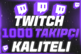 ⭐ GARANTİLİ TWITCH 1000 TAKİPÇİ ⭐