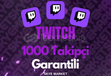 ⭐GARANTİLİ⭐TWİTCH 1000 TAKİPÇİ⭐