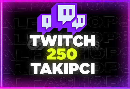 ⭐(%100 TÜRK) Twitch 250 Takipçi ⭐(%100 TÜRK) Twitch 250 Takipçi