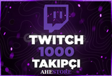 [GARANTİLİ] Twitch 1.000 Takipçi | GARANTİLİ