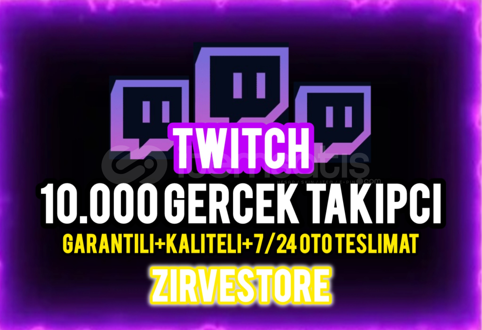 ⭐️ULTRA KALİTELİ⭐️ Twitch 10000 Gerçek Takipçi ⭐️ULTRA KALİTELİ⭐️ Twitch 10000 Gerçek Takipçi