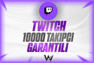 ⭐[GARANTİLİ] TWİTCH 10000 GERÇEK TAKİPÇİ⭐