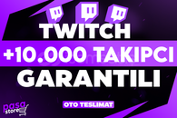 ⭐[GARANTİLİ] TWİTCH +10.000 TAKİPCİ⭐