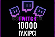 (GARANTİLİ) Twitch 10000 Takipçi