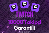 ⭐GARANTİLİ⭐TWİTCH 10000 TAKİPÇİ⭐