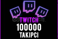 (GARANTİLİ) Twitch 100000 Takipçi