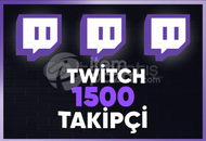 ⚡ [ GARANTİLİ ] TWİTCH 1500 TAKİPÇİ ⚡