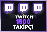 ⚡ [ GARANTİLİ ] TWİTCH 1500 TAKİPÇİ ⚡