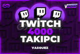 ⭐ [GARANTİLİ] Twitch 4000 Takipçi ⭐