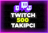⭐(GARANTİLİ) Twitch 500 Takipçi