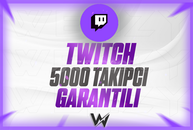 ⭐[GARANTİLİ] TWİTCH 5000 GERÇEK TAKİPÇİ⭐