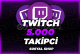 ⭐[GARANTİLİ] TWİTCH 5000 TAKİPÇİ