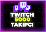 ⭐(GARANTİLİ) Twitch 5000 Takipçi