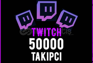 (GARANTİLİ) Twitch 50000 Takipçi