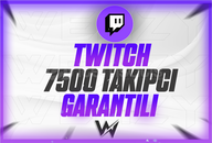 ⭐[GARANTİLİ] TWİTCH 7500 GERÇEK TAKİPÇİ⭐