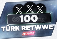 ⚡ [ GARANTİLİ ] TWİTTER 100 TÜRK RETWEET⚡