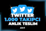 [GARANTİLİ] TWİTTER 1000 GERÇEK TAKİPÇİ