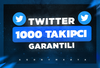 (GARANTİLİ) Twitter 1000 Gerçek Takipçi