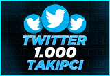 (GARANTİLİ) Twitter 1000 Gerçek Takipçi | HIZLI