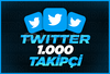 (GARANTİLİ) Twitter 1000 Gerçek Takipçi | HIZLI