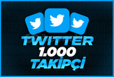 (GARANTİLİ) Twitter 1000 Gerçek Takipçi | HIZLI