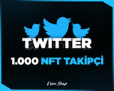 ⭐[GARANTİLİ] TWİTTER 1000 NFT TAKİPÇİ⭐