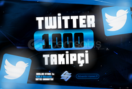 ⭐[GARANTİLİ]Twitter 1000 takipçi