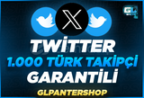 ⭐[GARANTİLİ] TWİTTER 1000 TÜRK TAKİPÇİ ⭐