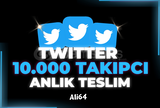 [GARANTİLİ] TWİTTER 10000 GERÇEK TAKİPÇİ