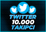 (GARANTİLİ) Twitter 10.000 Gerçek Takipçi HIZLI