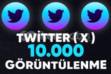 ⭐[GARANTİLİ] TWİTTER 10.000 GÖRÜNTÜLENME ⭐