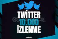 ⭐(GARANTİLİ) TWİTTER 10.000 İZLENME