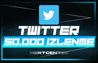 ⭐[GARANTİLİ] TWİTTER 50.000 İZLENME [KALİTELİ]⭐