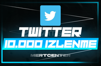 ⭐[GARANTİLİ] TWİTTER 10.000 İZLENME [KALİTELİ]⭐