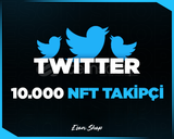 ⭐[GARANTİLİ] TWİTTER 10000 NFT TAKİPÇİ⭐