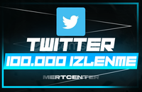 ⭐[GARANTİLİ] TWİTTER 100.000 İZLENME⭐