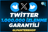 ⭐[GARANTİLİ] TWİTTER 1000000 İZLENME⭐