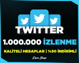 ⭐(GARANTİLİ) TWİTTER 1.000.000 İZLENME⭐