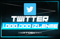 ⭐[GARANTİLİ] TWİTTER 1.000.000 İZLENME⭐