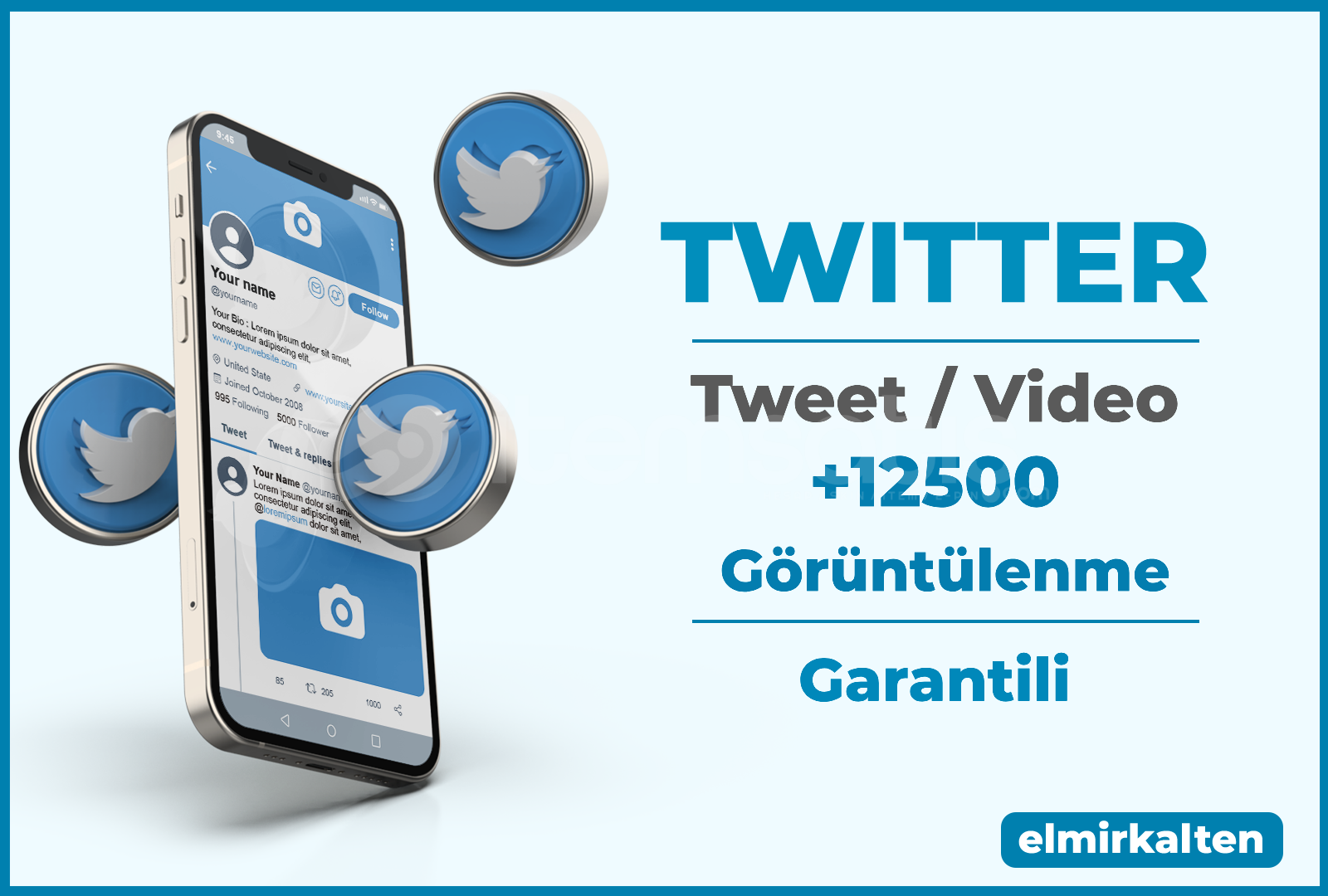 Garantili | Twitter +12500 İzlenme  Garantili | Twitter +12500 İzlenme