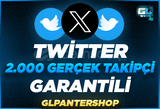 ⭐[GARANTİLİ] TWİTTER 2000 GERÇEK TAKİPÇİ ⭐