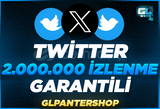 ⭐[GARANTİLİ] TWİTTER 2000000 İZLENME⭐